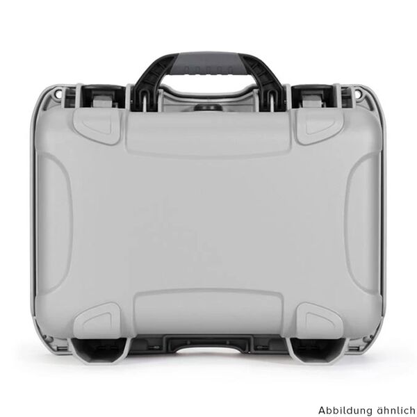 Nanuk Case 918 mit gepolsterter Trennwand  silber