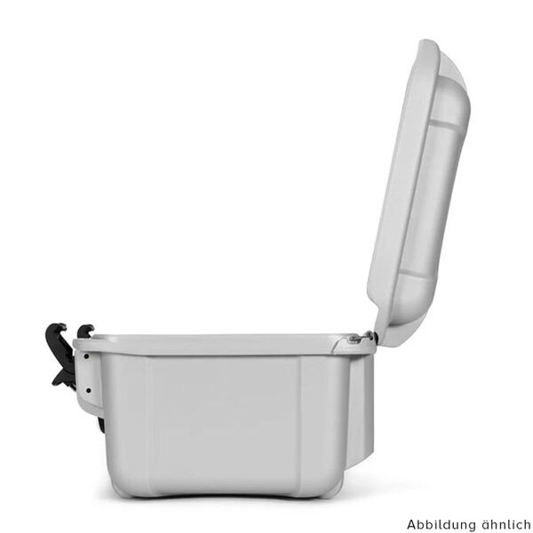 Nanuk Case 918 mit gepolsterter Trennwand  silber