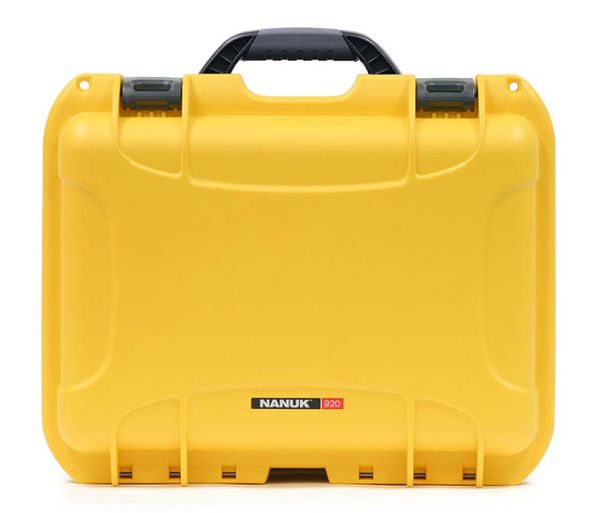 Nanuk Case 920 mit Trennwand  gelb