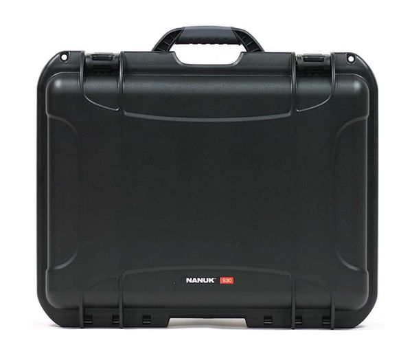 Nanuk Case 930 mit gepolsterter Trennwand  schwarz