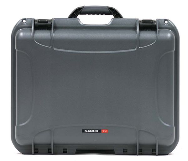 Nanuk Case 930 mit gepolsterter Trennwand  antrazit