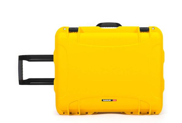Nanuk Case 950 mit Trennwand  gelb