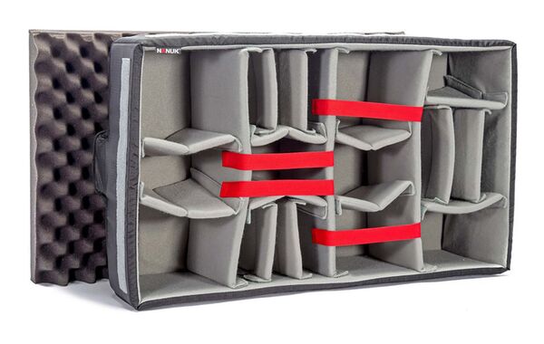 Nanuk Gepolsterte Trennwand mit Eierschalen-Schaumstoffeinlage für 962 Case 