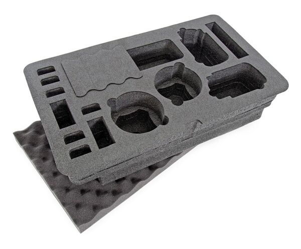 Nanuk Maßgefertigter Schaumstoffeinsatz (935) für 2 DSLR-Gehäuse 