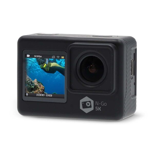 NEDIS 5K Dual-Screen HD-Actioncam schwarz 