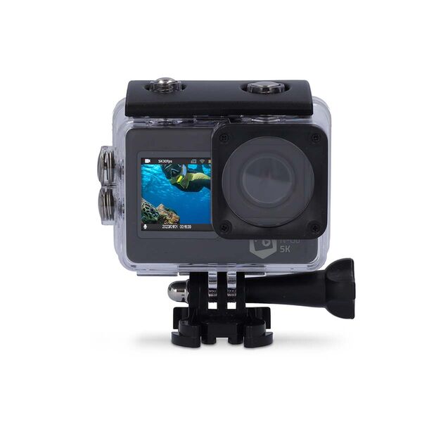 NEDIS 5K Dual-Screen HD-Actioncam schwarz 