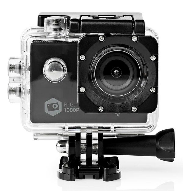 NEDIS Full HD Action Cam 1080p WLAN schwarz 
