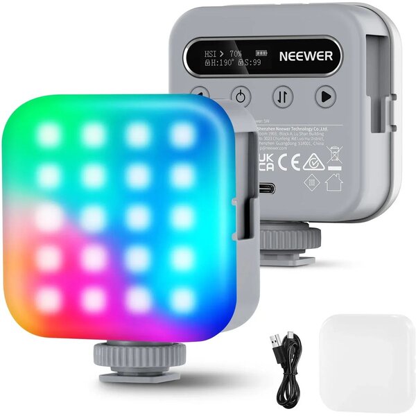 Neewer BL60C Magnetic RGB Videoleuchte 