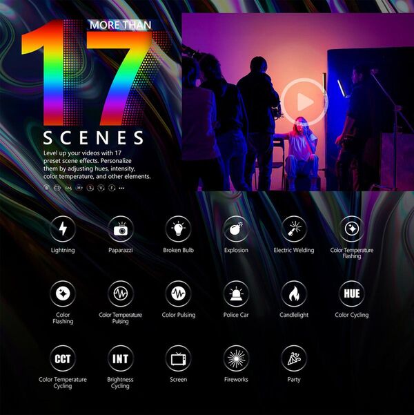 Neewer RGB1 10 Watt RGB LED Stablicht magnetisch 