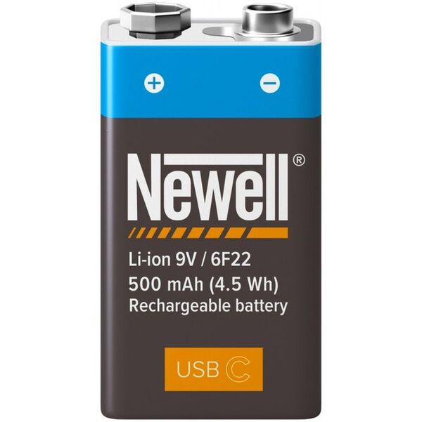 Newell 9 V USB-C 500 mAh Rechargeable Battery 