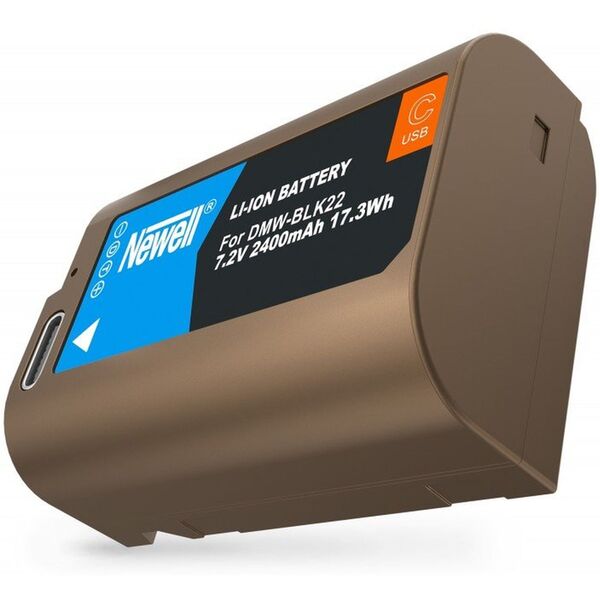 Newell Akku DMW-BLK22 USB-C für Panasonic 