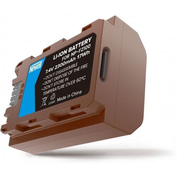 Newell Akku NP-FZ100 USB-C für Sony 