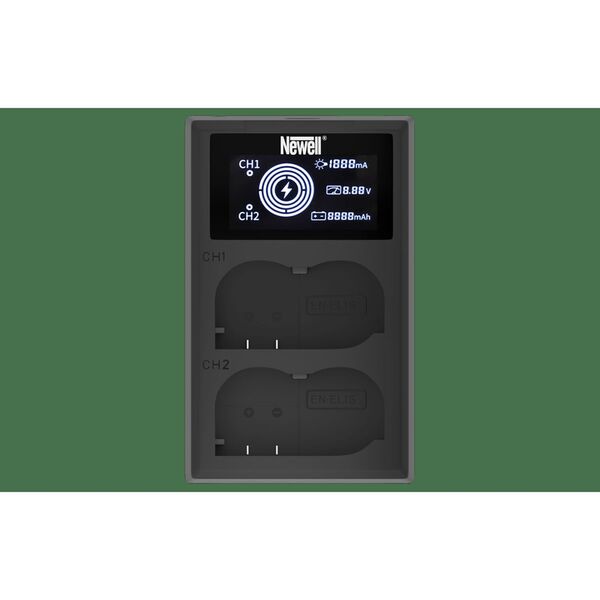 Newell FDL-USB-C Zweikanal-Ladegerät für EN-EL15 Akkus 