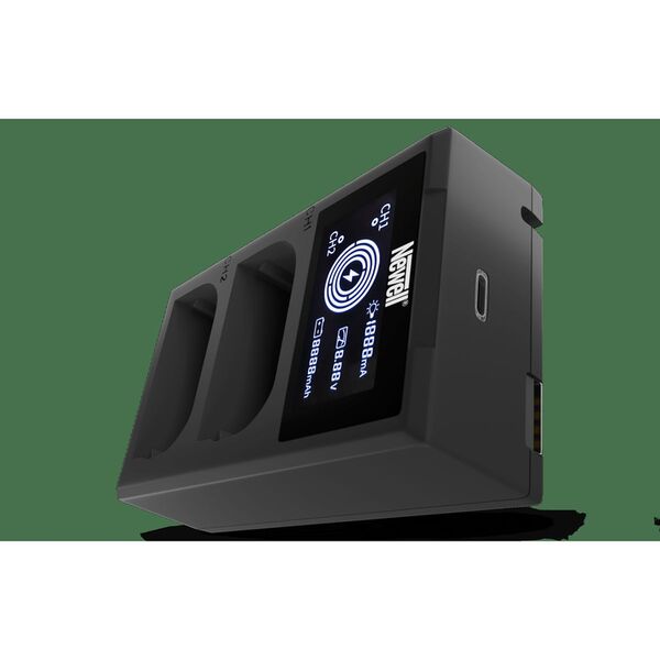 Newell FDL-USB-C Zweikanal-Ladegerät für LP-E6 Akkus 