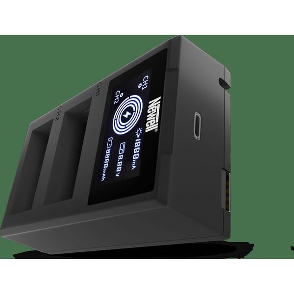 Newell FDL-USB-C Zweikanal-Ladegerät für NP-W126 Akkus 