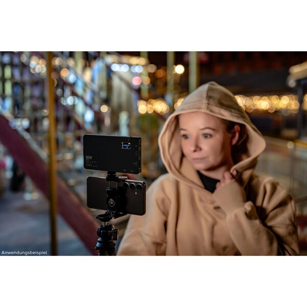 Newell Rangha RGB-W LED Set inkl. Diffusor und Stativ 