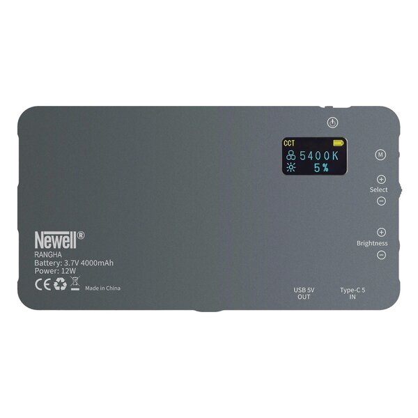 Newell Rangha RGB-W LED Set inkl. Diffusor und Stativ 