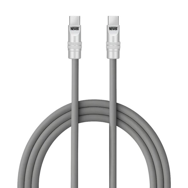Newell USB-C - USB-C 100 W Kabel, 2 m, Silikon  Grau