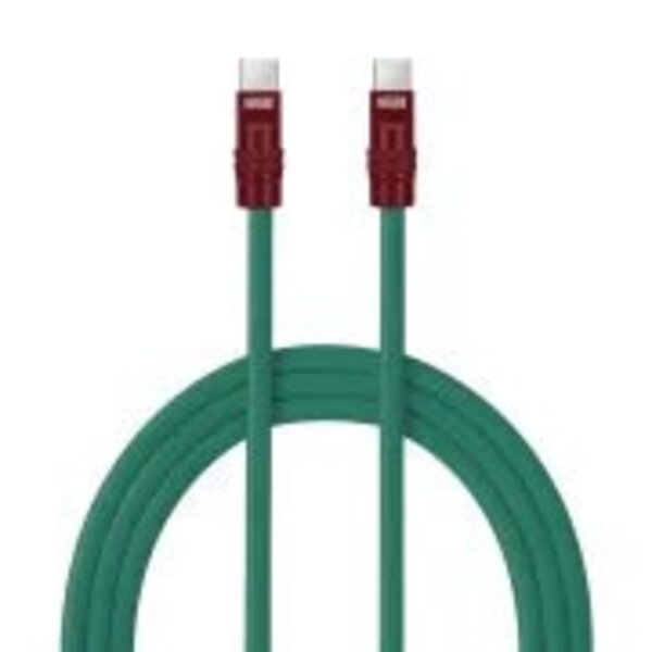 Newell USB-C - USB-C 100 W Kabel, 2 m, Silikon  grün-maroon