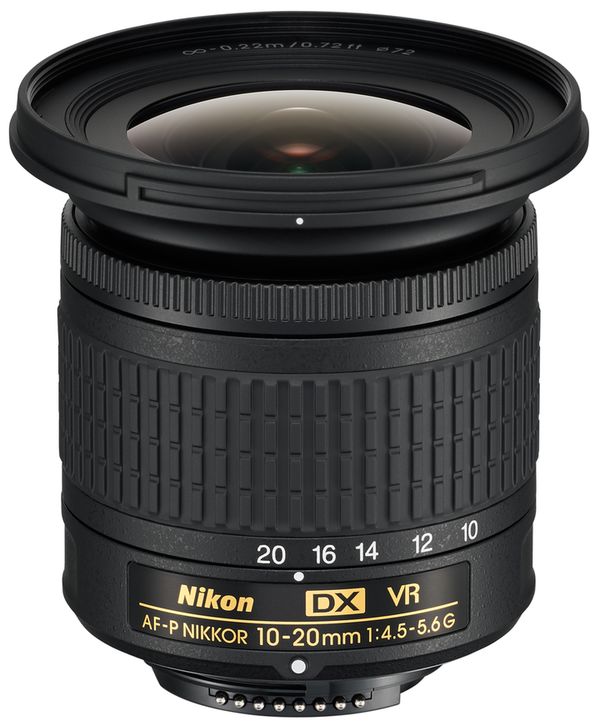 Nikon AF-P Nikkor 10-20mm f/4,5-5,6 G VR  Nikon DX