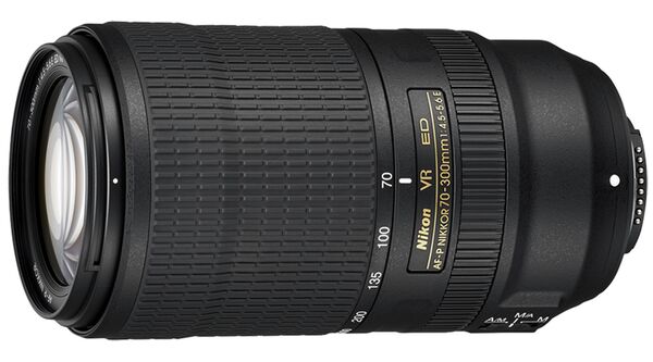 Nikon AF-P Nikkor 70-300mm f/4,5-5,6 E  ED VR  Nikon FX