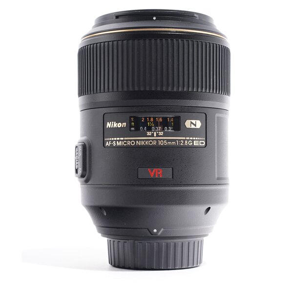 Nikon AF-S Micro Nikkor 105mm 1:2.8 G ED VR  - Second Hand -   Nikon FX