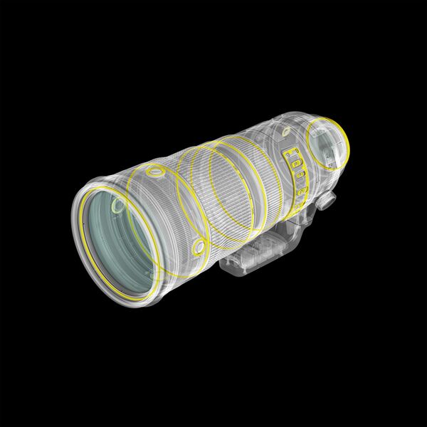 Nikon AF-S Nikkor 120-300mm f/2,8 E FL ED SR VR  Nikon FX