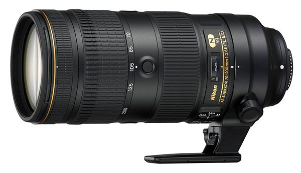 Nikon AF-S Nikkor E 70-200mm f/2,8 FL ED VR  Nikon FX