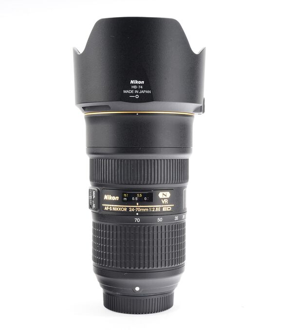 Nikon AF-S Nikkor 24-70mm f/2.8 E ED VR - Second Hand -  F-Mount