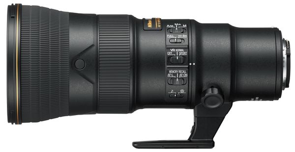 Nikon AF-S Nikkor 500mm f/5,6E  PF ED VR  Nikon FX