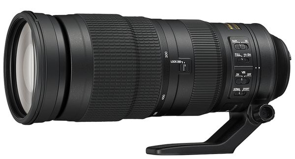 Nikon AF-S Nikkor E 200-500mm f/5,6 ED VR  Nikon FX
