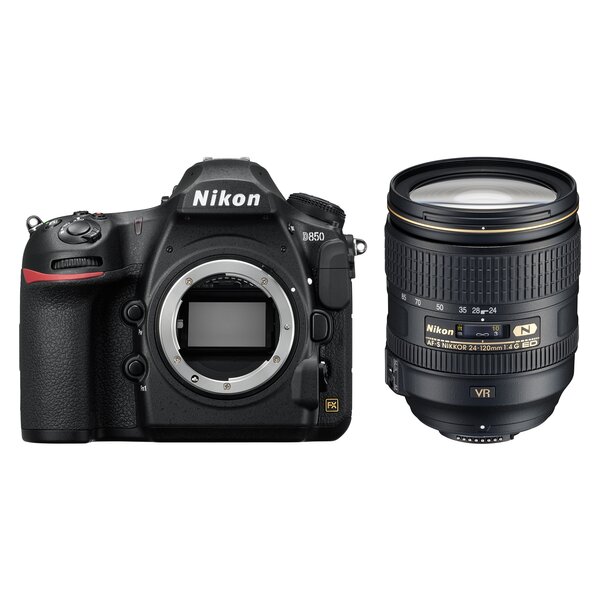 Nikon D850 + AF-S Nikkor 24-120mm f/4,0 ED VR 
