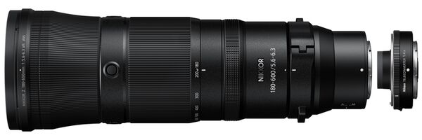 Nikon Nikkor Z 180-600mm f/5,6-6,3 VR + Tele-Konverter Nikkor Z 1,4x  Nikon Z