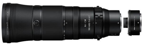 Nikon Nikkor Z 180-600mm f/5,6-6,3 VR + Tele-Konverter Nikkor Z 2,0x  Nikon Z