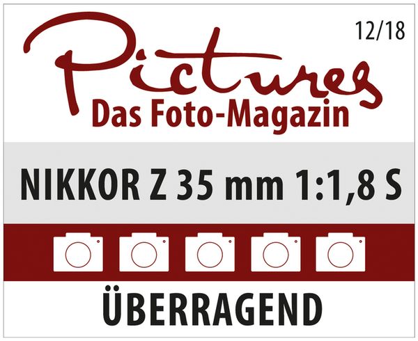 Nikon Nikkor Z 35mm f/1,8 S  Nikon Z