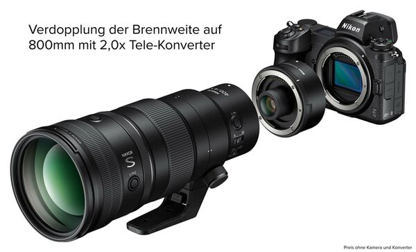 Nikon Nikkor Z 400mm f/4.5 VR S 