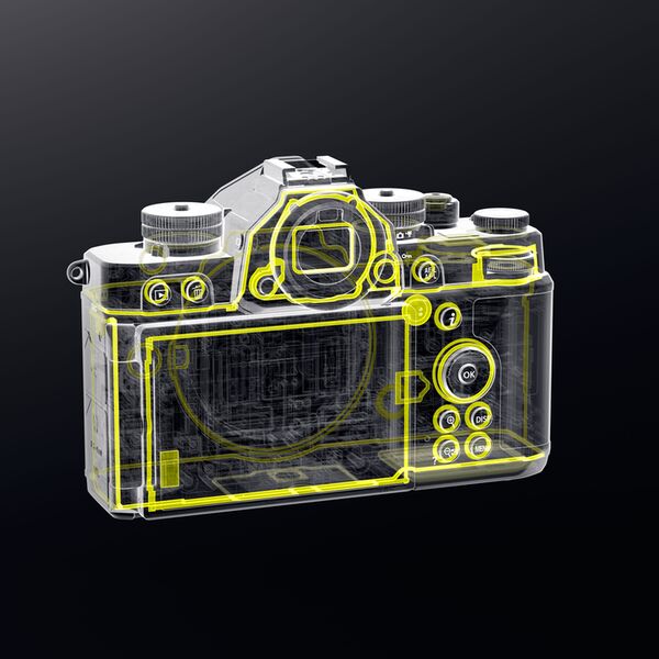 Nikon Z f + Nikkor Z 24-70mm f/4,0 S - Retourenware 