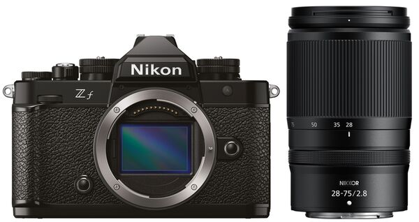 Nikon Z f + Nikkor Z 28-75mm f/2,8  Schwarz