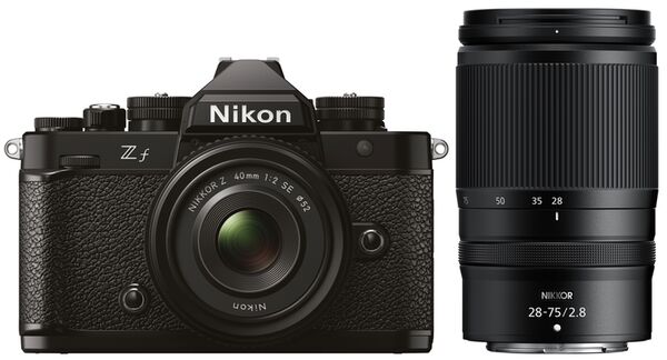 Nikon Z f + Nikkor Z 40mm f/2,0 SE + Nikkor Z 28-75mm f/2,8  Schwarz