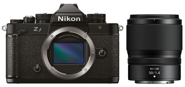 Nikon Z f + Nikkor Z 50mm f/1,4  Schwarz