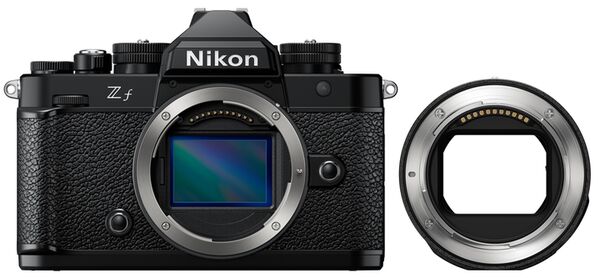Nikon Z f + Nikon Mount Adapter FTZ II  Schwarz