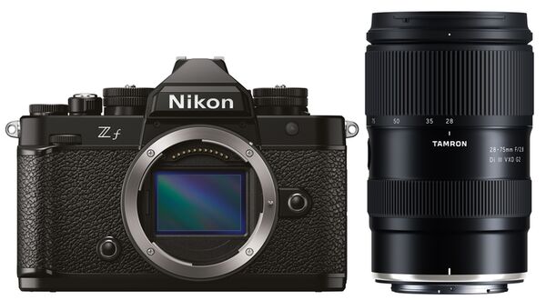 Nikon Z f + Tamron 28-75mm f/2,8 Di III VXD G2  Schwarz