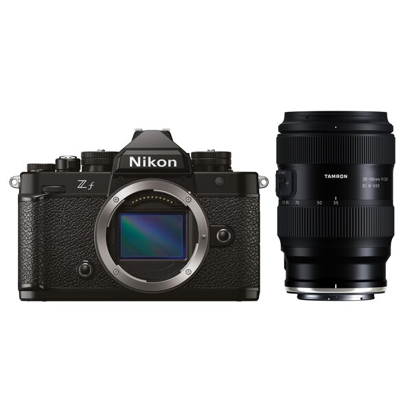 Nikon Z f + Tamron 35-100mm f/2,8 Di III VXD  schwarz