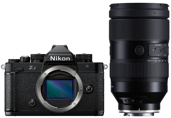 Nikon Z f + Tamron 35-150mm f/2-2,8 Di III VXD  Schwarz