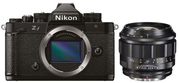 Nikon Z f + Voigtländer Nokton 50mm f/1,0 asphärisch  Schwarz