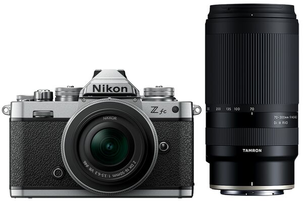 Nikon Z-fc + DX 16-50mm f/3,5-6,3 VR SE + Tamron 70-300mm f/4.5-6.3 Di III RXD 