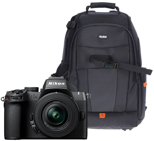 Nikon Z50 II + DX 16-50 f/3,5-6,3 VR + Gratis  Rollei Fotoliner Fotorucksack M 