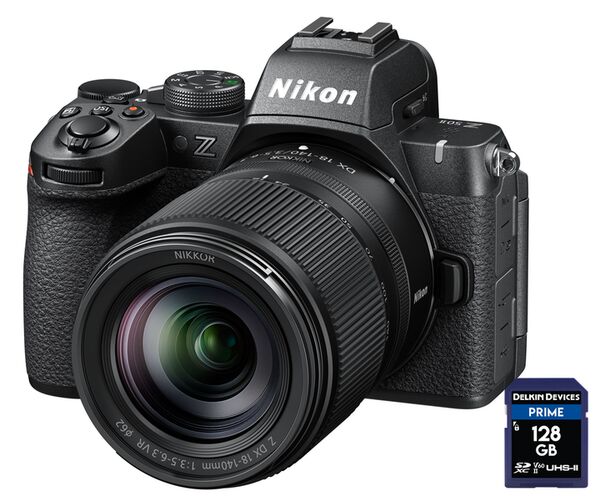 Nikon Z50 II + DX 18-140 VR + SD-Karte 128 GB 