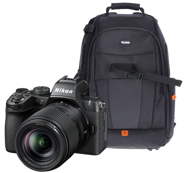 Nikon Z50 II + DX 18-140 VR + Rollei Fotoliner Fotorucksack M 