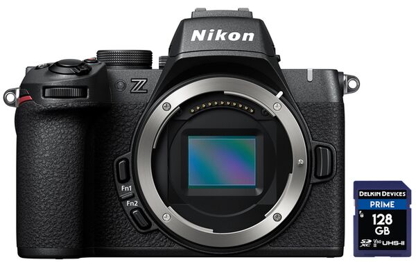 Nikon Z50 II + Delkin SD-Karte 128 GB 